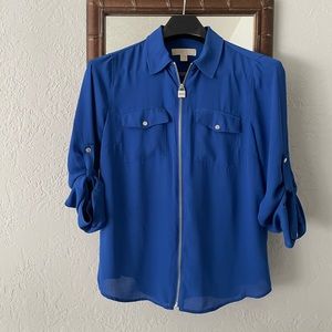 Michael Kors Large Blue Blouse